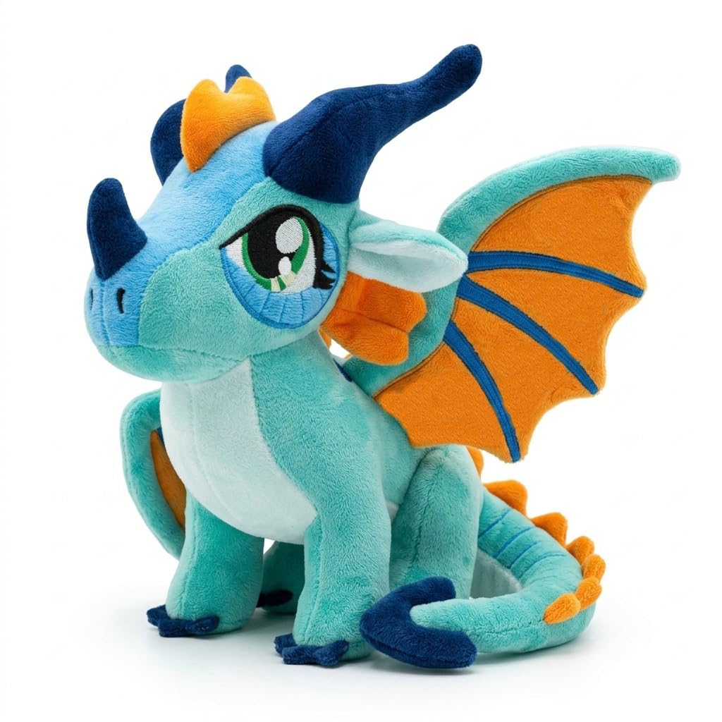 Amazon.com: EASELR Wings of Fire Dragon Plush Toy Rainwing Dragon